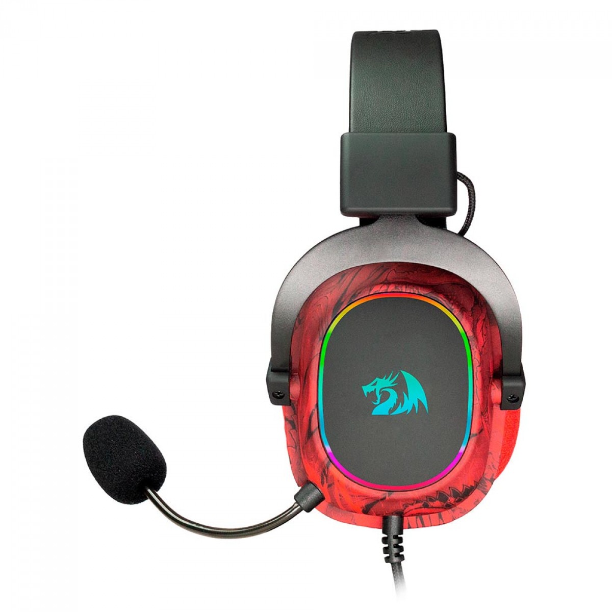 Headset Gamer Redragon Infernal Ryuji, 7.1 Surround, RGB, USB, Drivers de 53mm, ID-510RGB