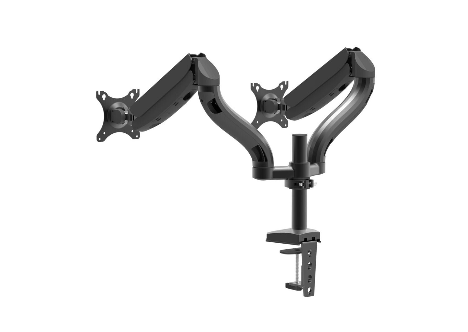 Suporte para Monitor Arcticus, 2 Monitores com Braço Extensor de Mola a Gás, SMG803