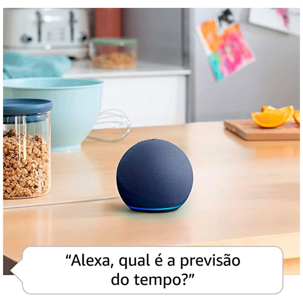 Echo Dot (5ª Ger) Smart Speaker com Alexa - Preto