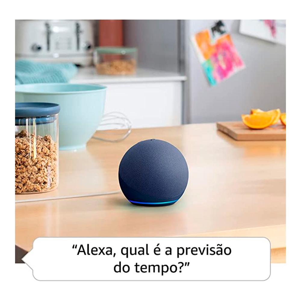 Echo Dot (5ª Ger) Smart Speaker com Alexa - Azul