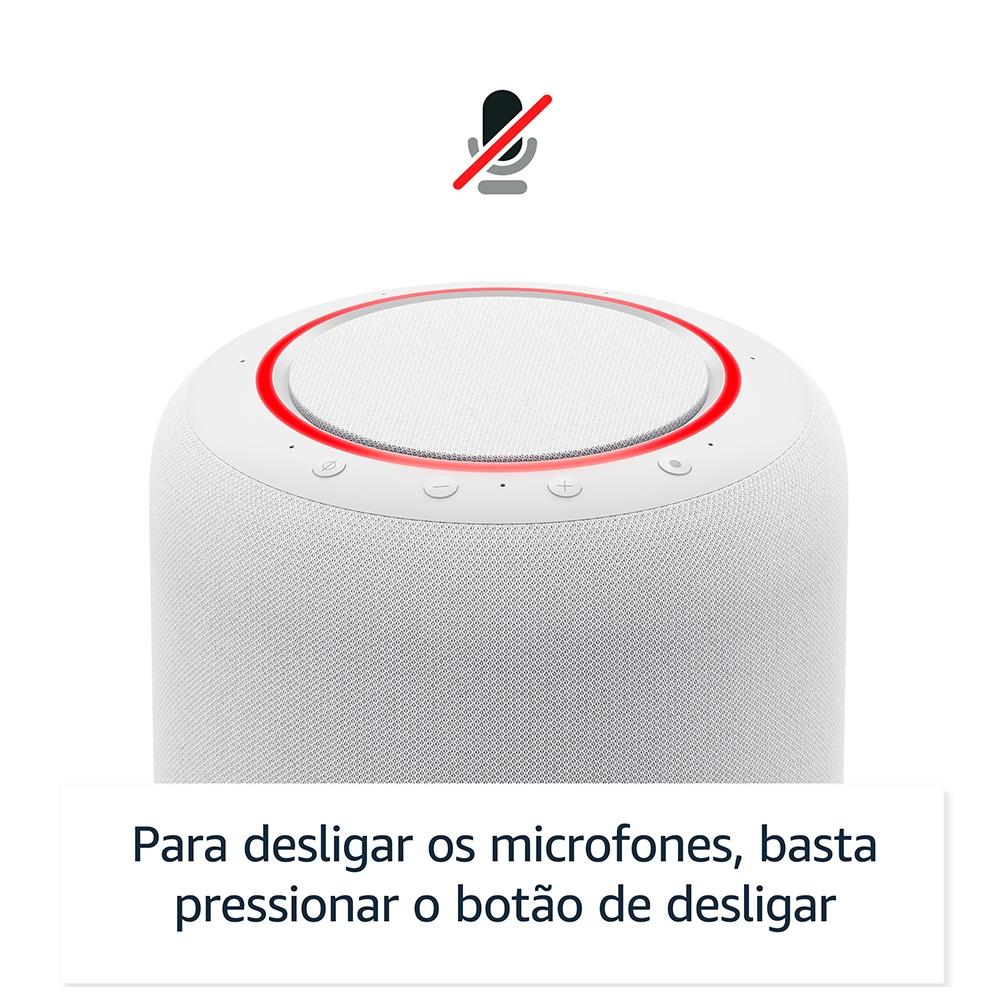 Echo Studio - Smart Speaker com Áudio de Alta Fidelidade e Alexa - Branco