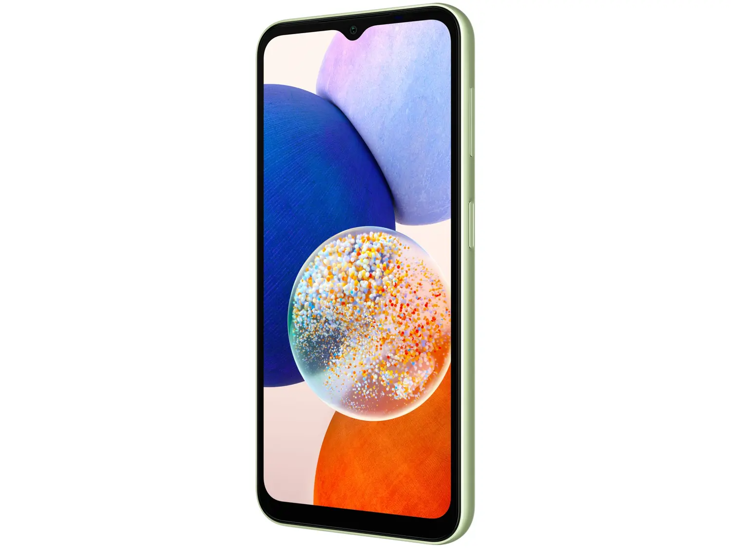 Smartphone Samsung Galaxy A14 5G Verde Lima, 64GB, 4GB RAM, Tela 6.6", Câmera Tripla 50MP