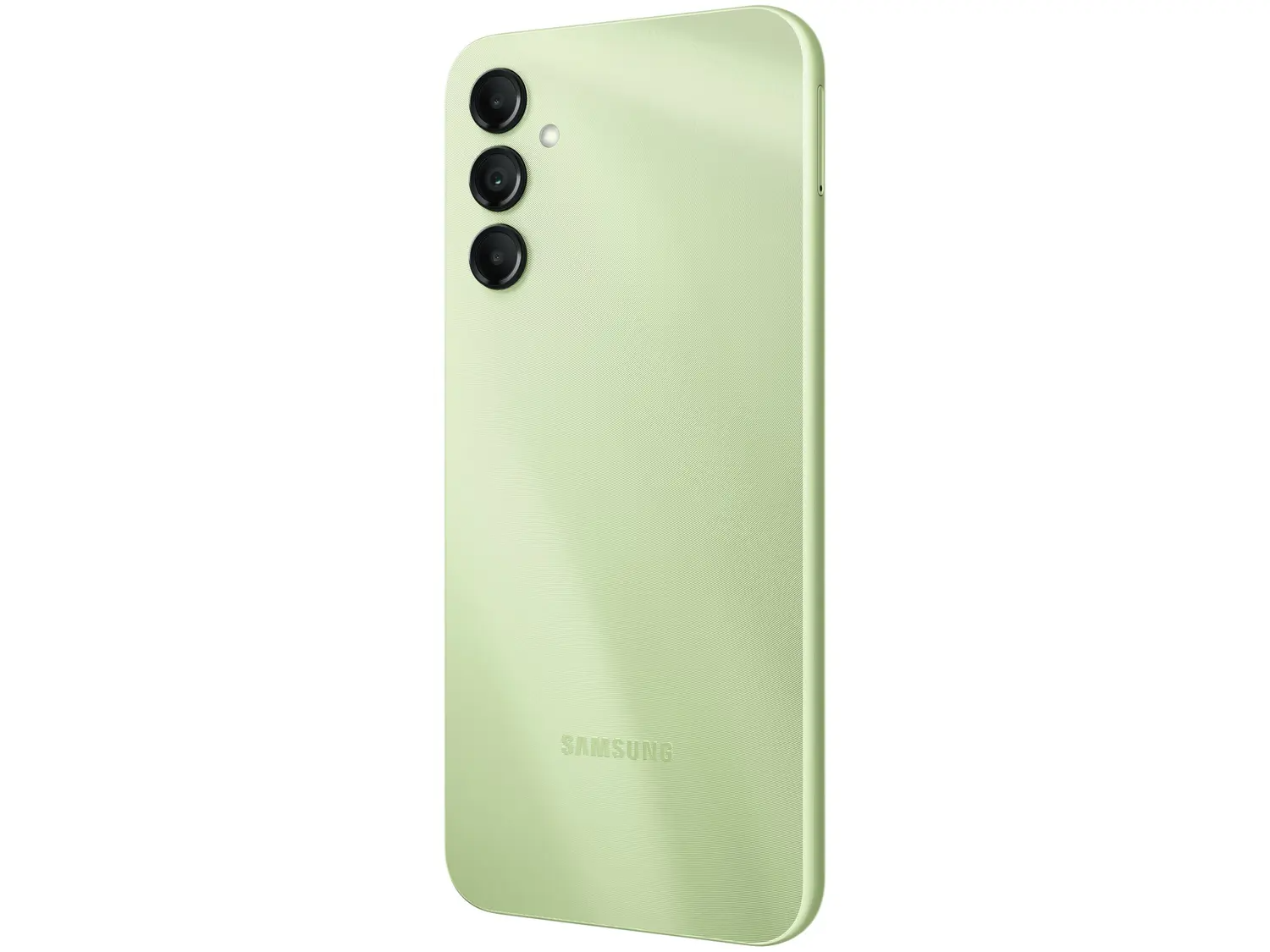 Smartphone Samsung Galaxy A14 5G Verde Lima, 64GB, 4GB RAM, Tela 6.6", Câmera Tripla 50MP