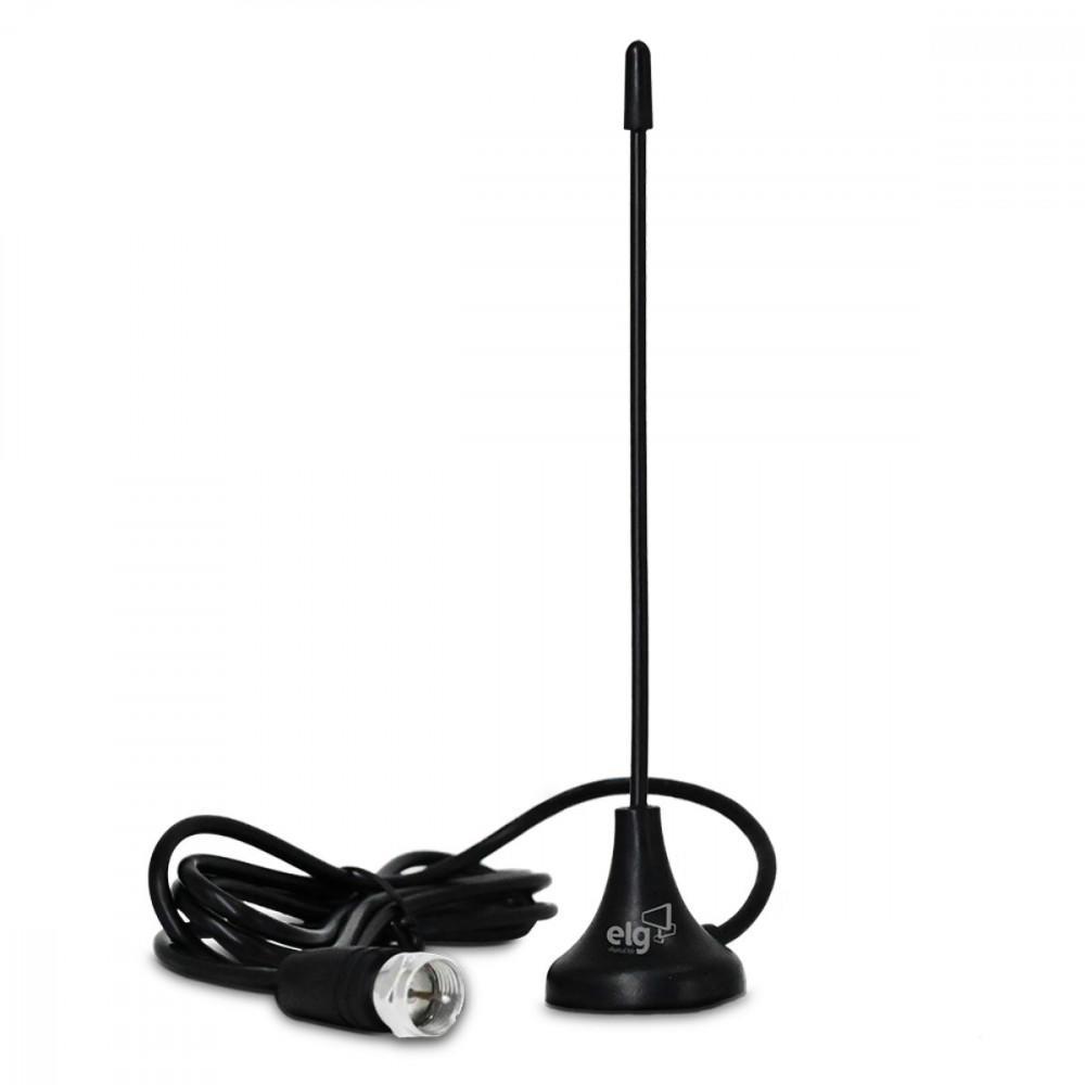 Antena Digital Interna ELG Cabo 2.5m e Recepção Otimizada em 360° - HDTV1300I