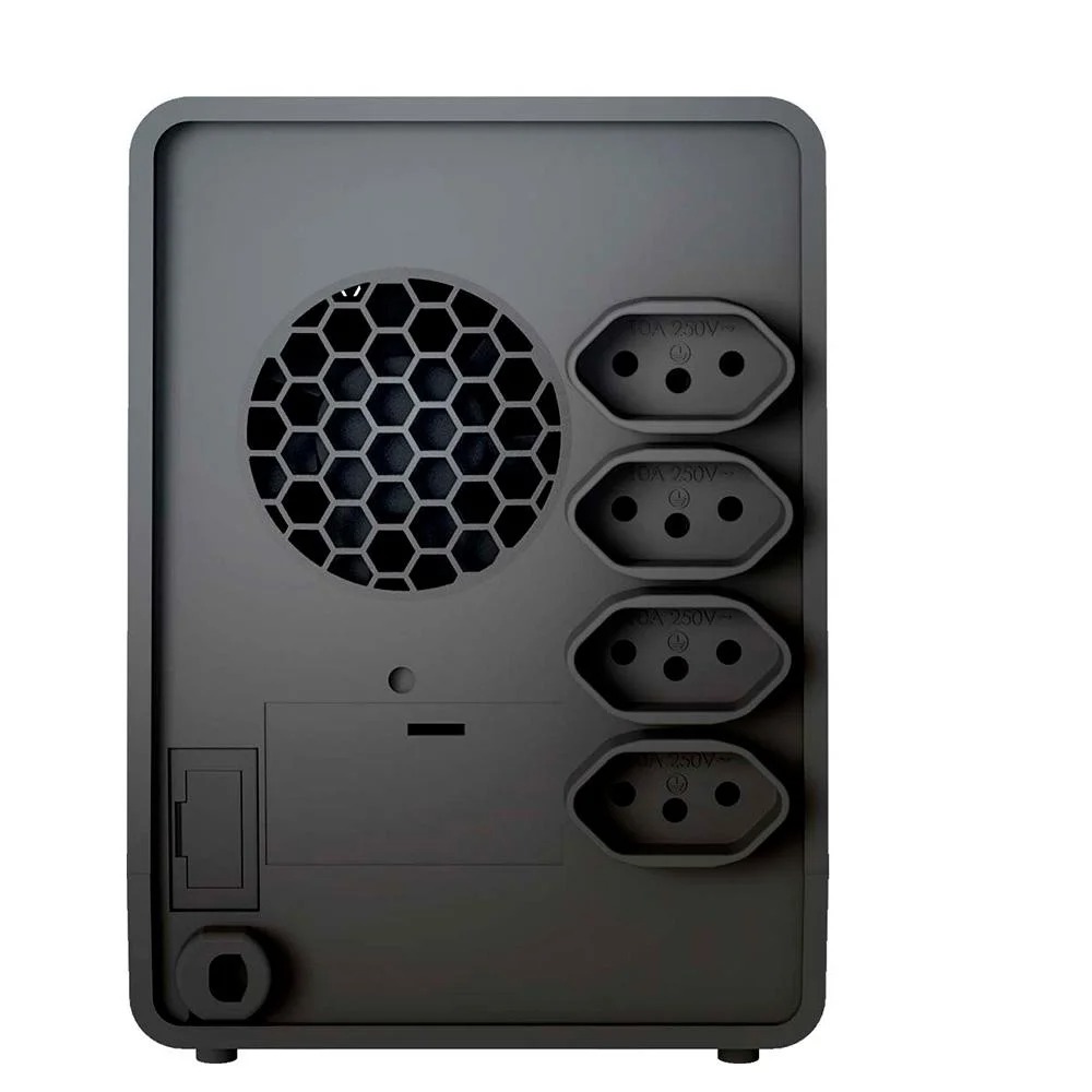 Nobreak 600VA SMS Lite Entrada Bivolt Saída 115V 4 Tomadas