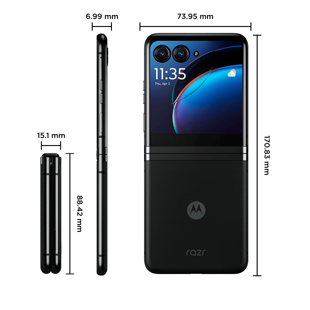 Smartphone Motorola Razr 40 Ultra 5G 256GB/8GB - Black