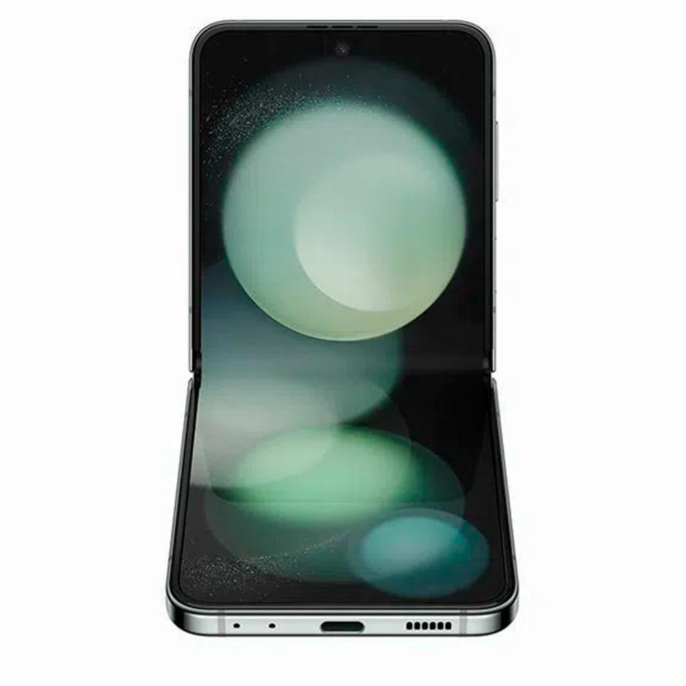 Smartphone Samsung Galaxy Z FLIP5 5G, 512GB, 8GB de RAM, Tela 6.7" (Interno) e 3.4" (Externo) -Verde