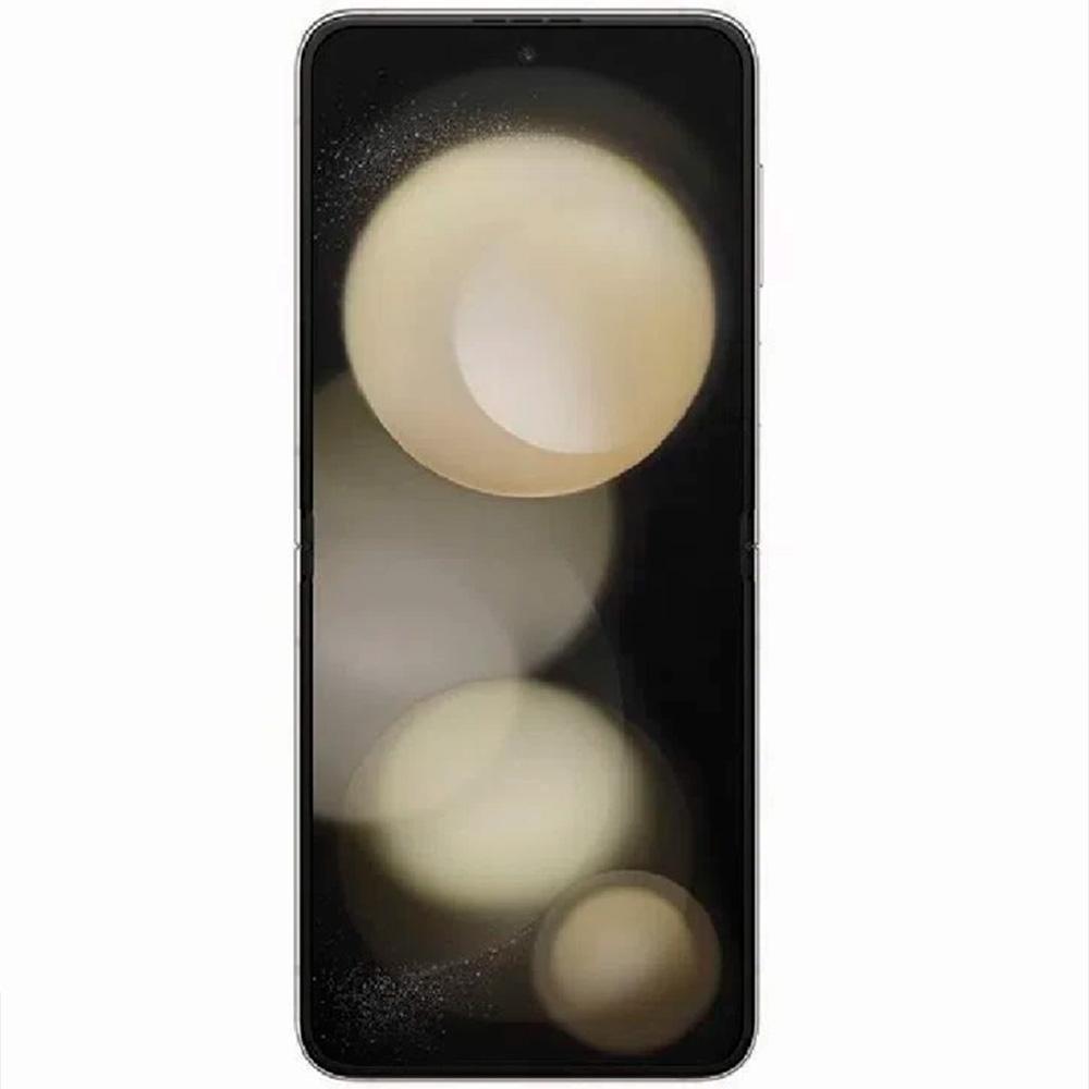 Smartphone Samsung Galaxy Z FLIP5 5G, 512GB, 8GB de RAM, Tela 6.7" (Interno) e 3.4" (Externo) -Creme