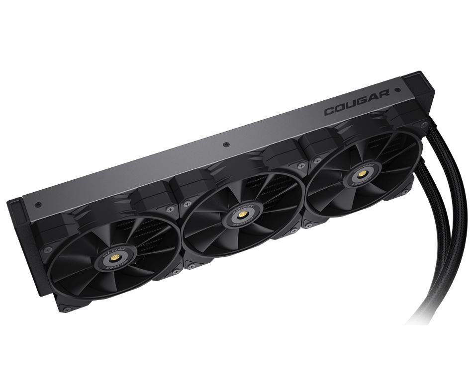 Water Cooler Cougar Poseidon GT 360, ARGB, 360mm, Intel/AMD - Preto