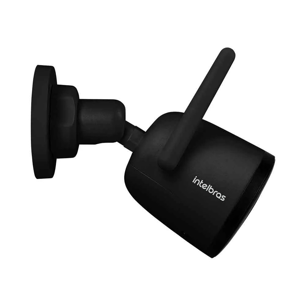 Câmera de Vídeo Externa Inteligente Wi-Fi Full HD IM5 Sc Black IP67, Visao Noturna
