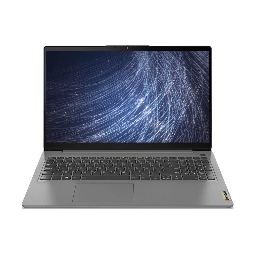 Notebook Lenovo IdeaPad 3 R7-5700U 12GB 512GB SSD 15,6" Full HD Linux - Cinza