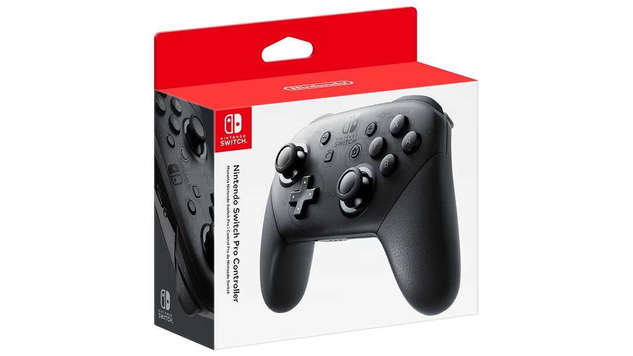 Controle Nintendo Switch Pro Controller Black