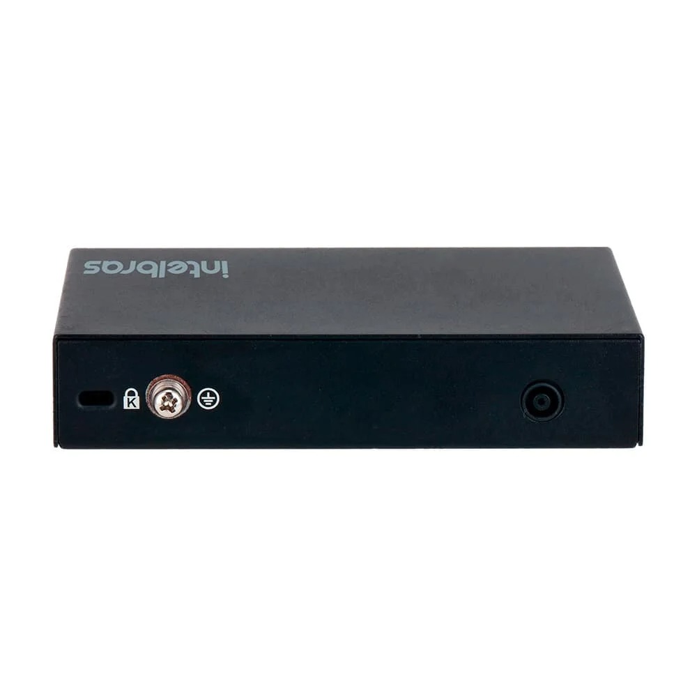 Switch Intelbras Sf 500 Hi-POE 5 Portas Fast Ethernet com 4 Portas POE+
