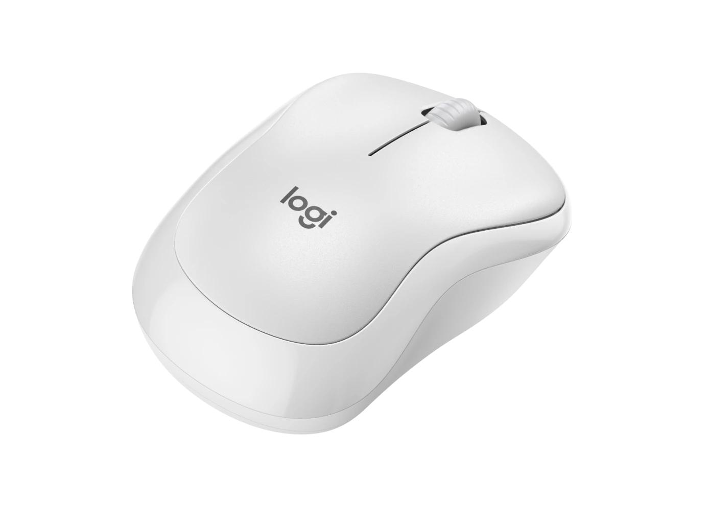 Mouse sem Fio Logitech M240, Bluetooth, Clique Silencioso, Design Ambidestro Compacto, Branco