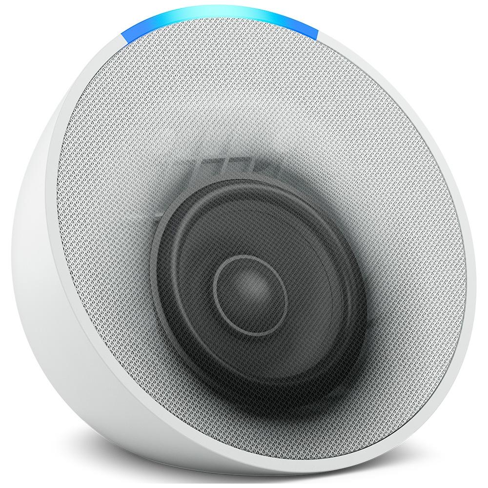 Echo Pop - Smart Speaker Compacto com Som Envolvente e Alexa - Cor Branco