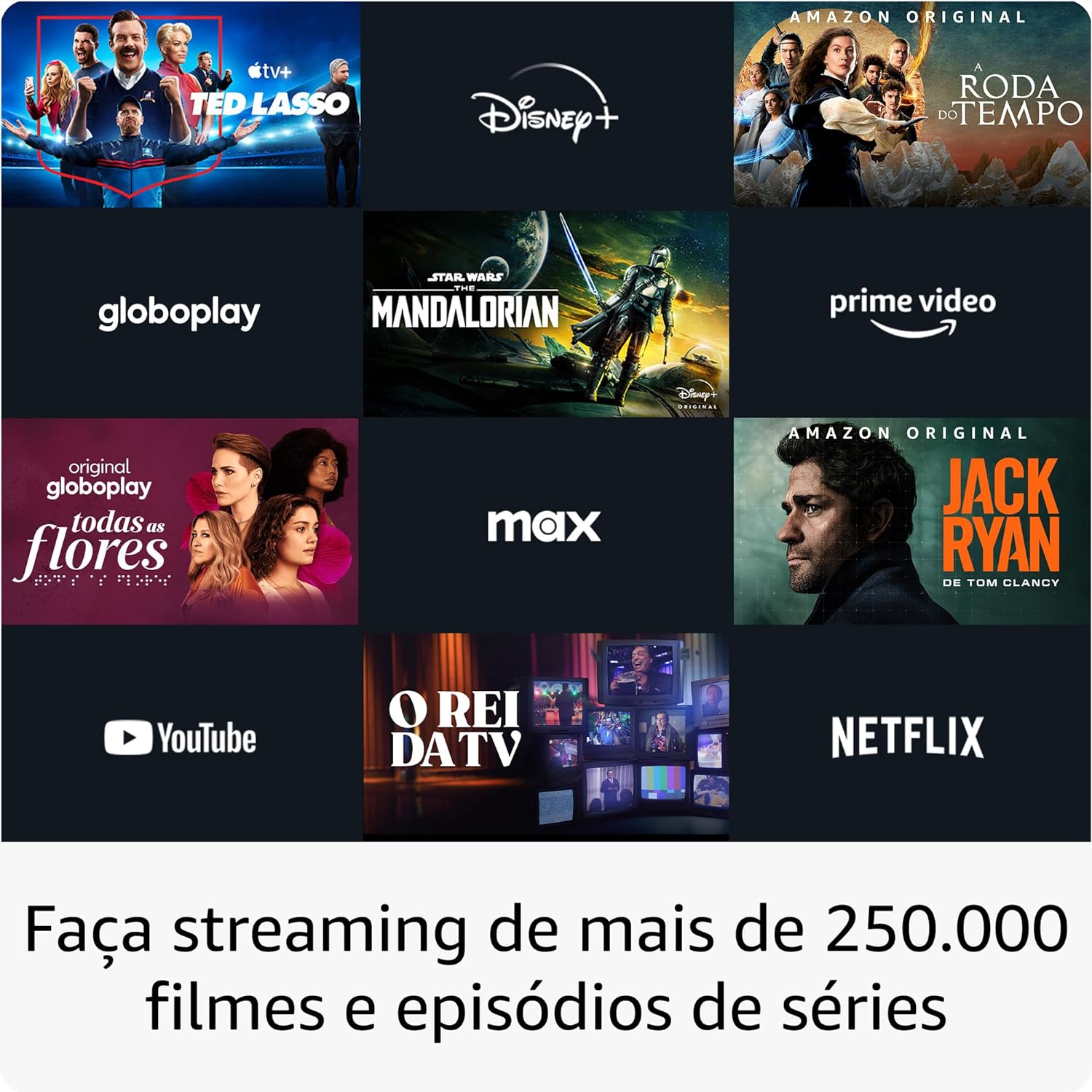 Fire TV Stick com Controle Remoto por Voz com Alexa (Inclui Comandos de TV) 4K - 2A Geração