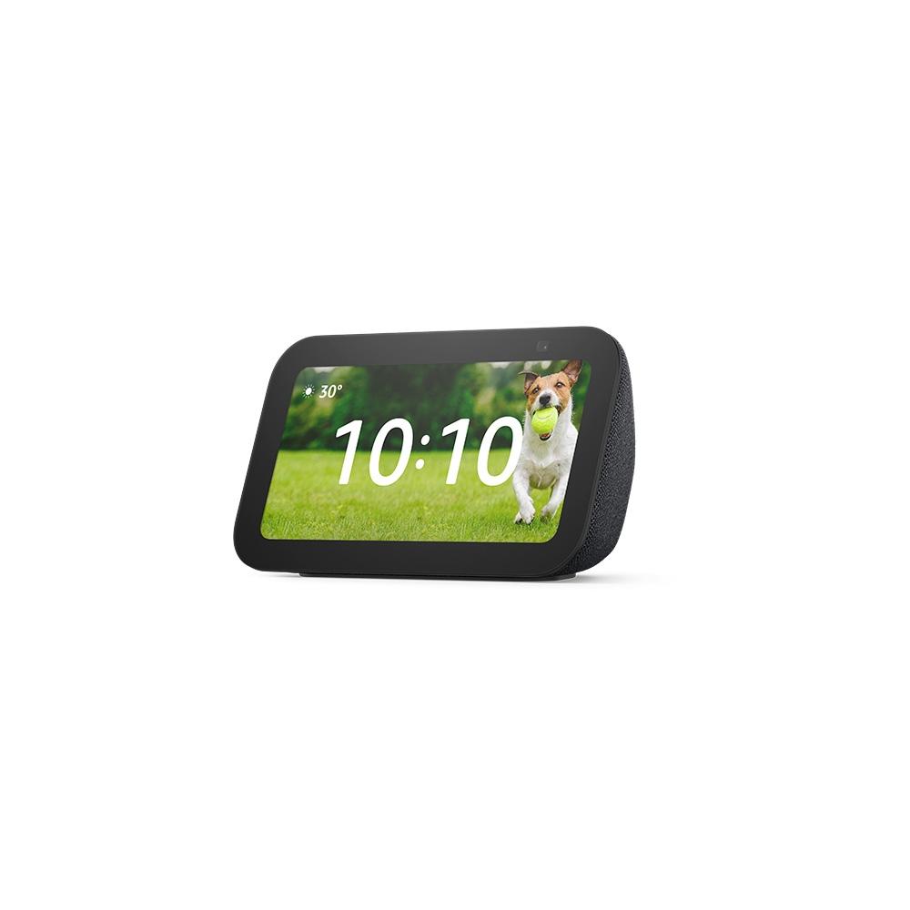Echo Show 5 (3ª Geração - 2023) Smart Display com Alexa, Graves 2x Mais Potentes e Som Mais Nítido