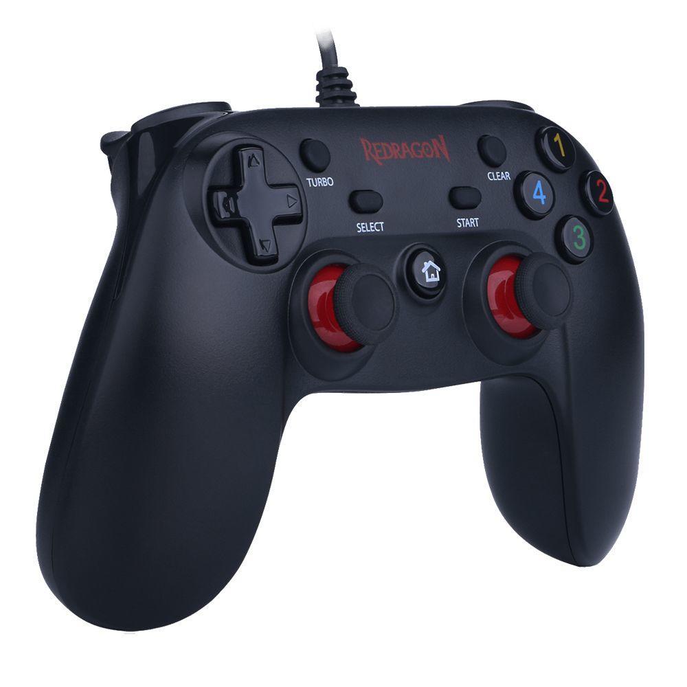 Controle Gamepad Redragon Saturn para PC/PS3