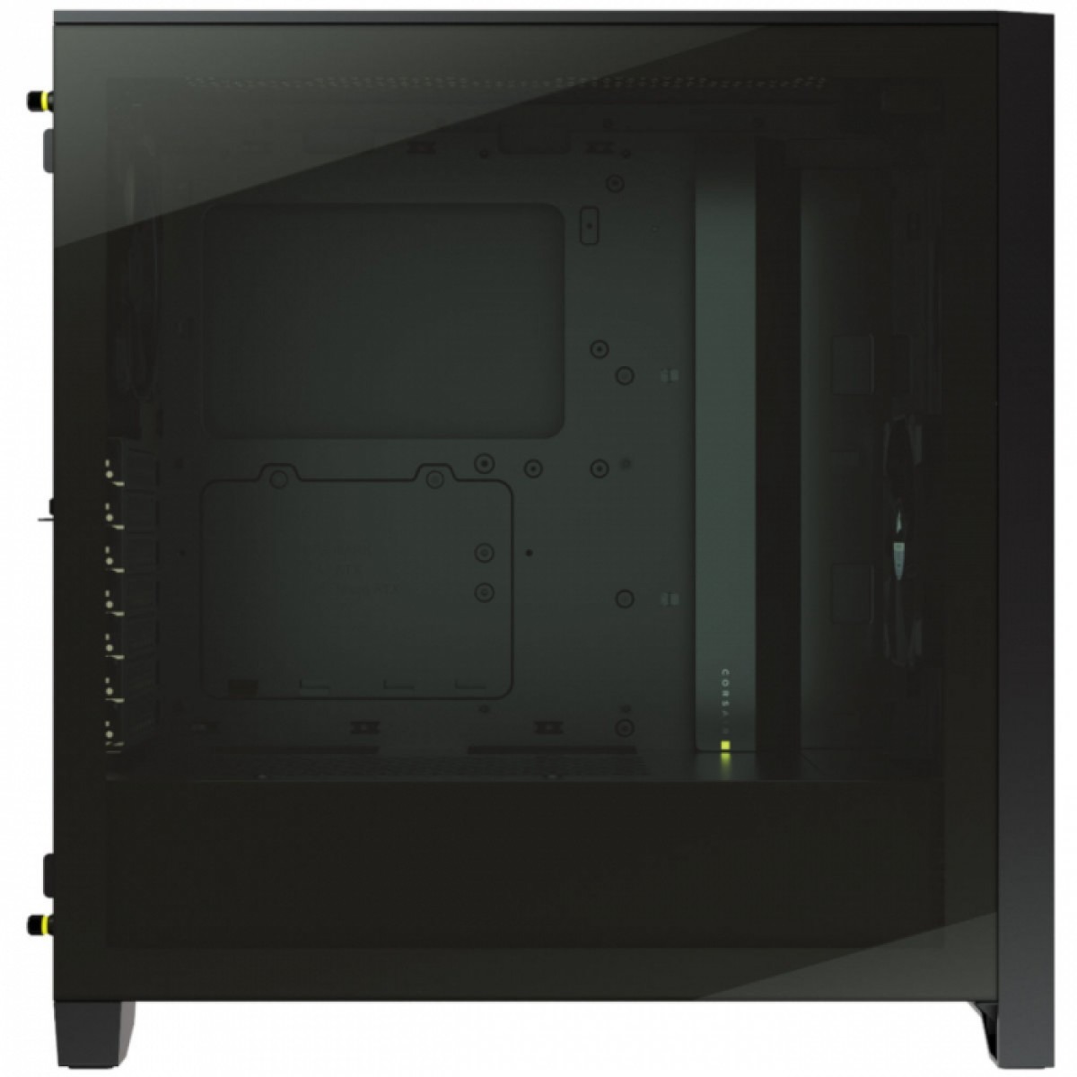 Gabinete ATX Corsair 4000D Airflow Mid-Tower Vidro Temperado, sem Fonte - Preto - CC-9011200-WW
