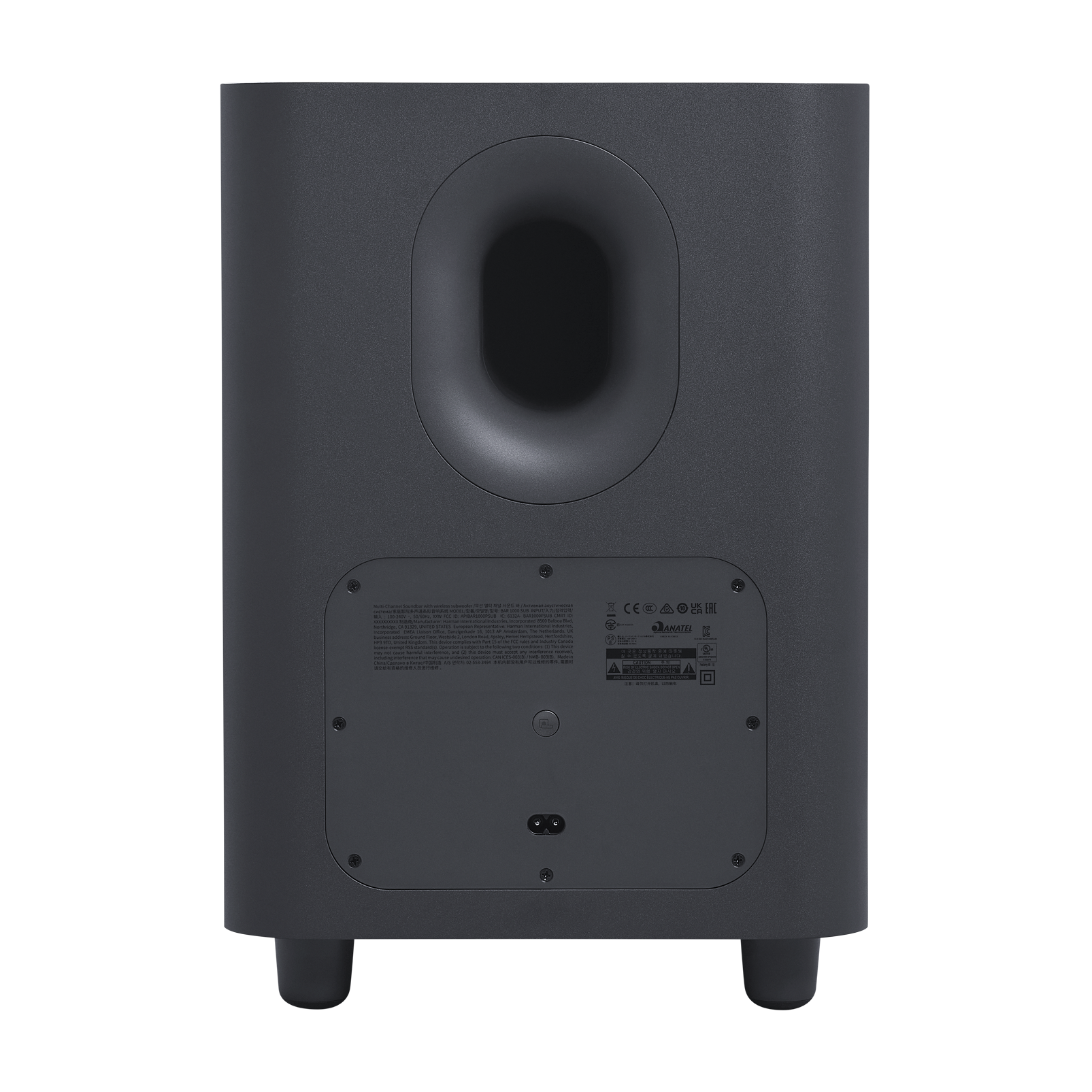 Soundbar JBL Bar 1000 Bluetooth 440W RMS Subwoofer sem Fio 7.1.4 Canais - JBLBAR1000PROBLKBR