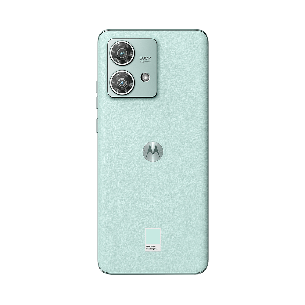 Smartphone Motorola Moto Edge 40 Neo 5G, 256GB, 8GB RAM, Tela de 6,55", Soothing Sea - Vegan Leather