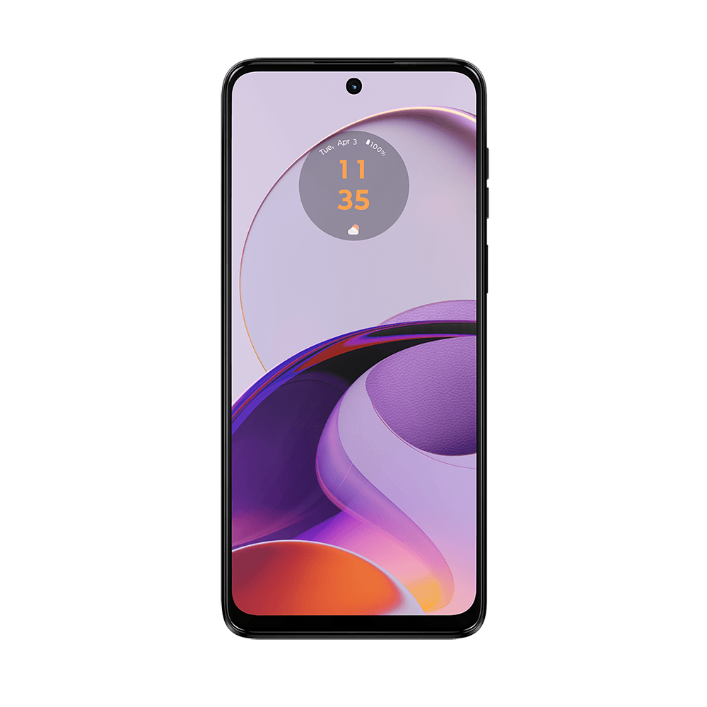 Smartphone Motorola Moto G14, 128GB, 4GB RAM, Câmera Dupla 50MP e Macro de 2MP, Tela de 6,5", Lilas