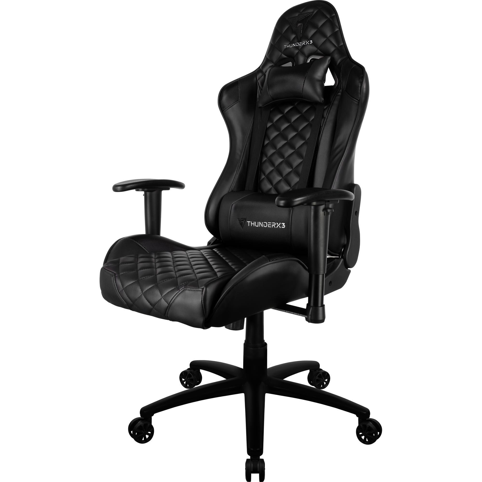 Cadeira Gamer TGC12 Preto - THUNDERX3