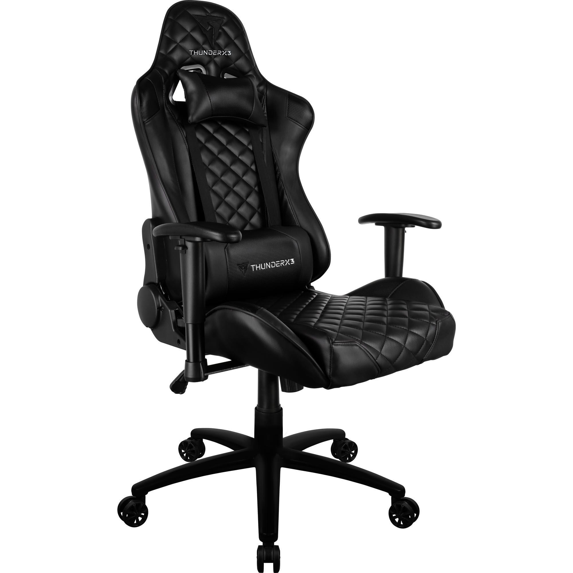 Cadeira Gamer TGC12 Preto - THUNDERX3