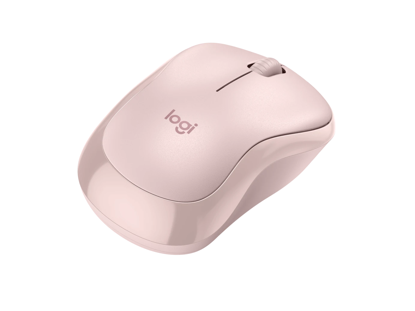 Mouse sem Fio Logitech M240, Bluetooth, Clique Silencioso, Design Ambidestro Compacto, Rosa