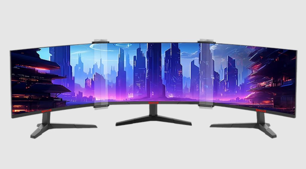 Moldura Removedora de Bordas para Monitores 24/27" Redragon Siv