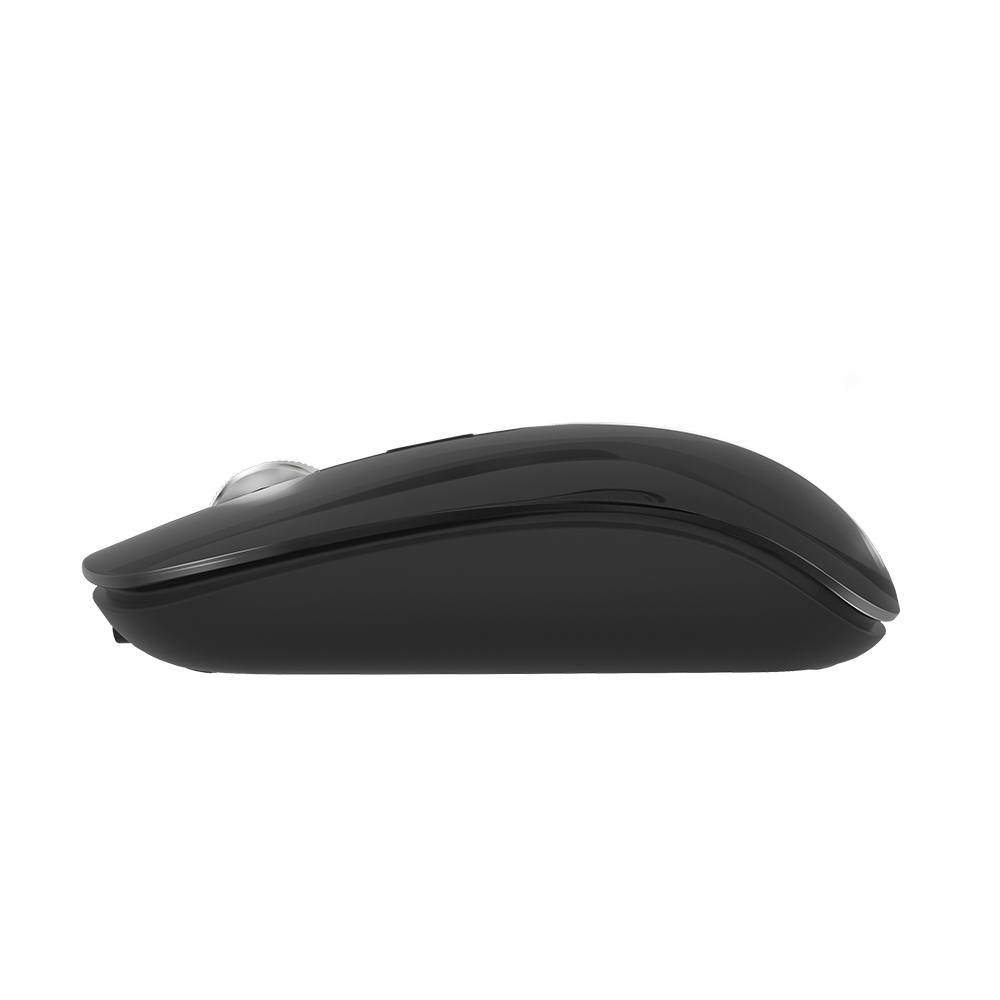 Mouse sem Fio Recarregável M-W80BK Preto C3Tech