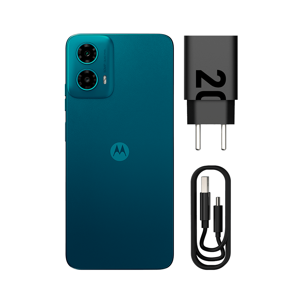 Smartphone Motorola Moto G34 5G, 256GB, 8GB RAM, Tela de 6,5", Verde