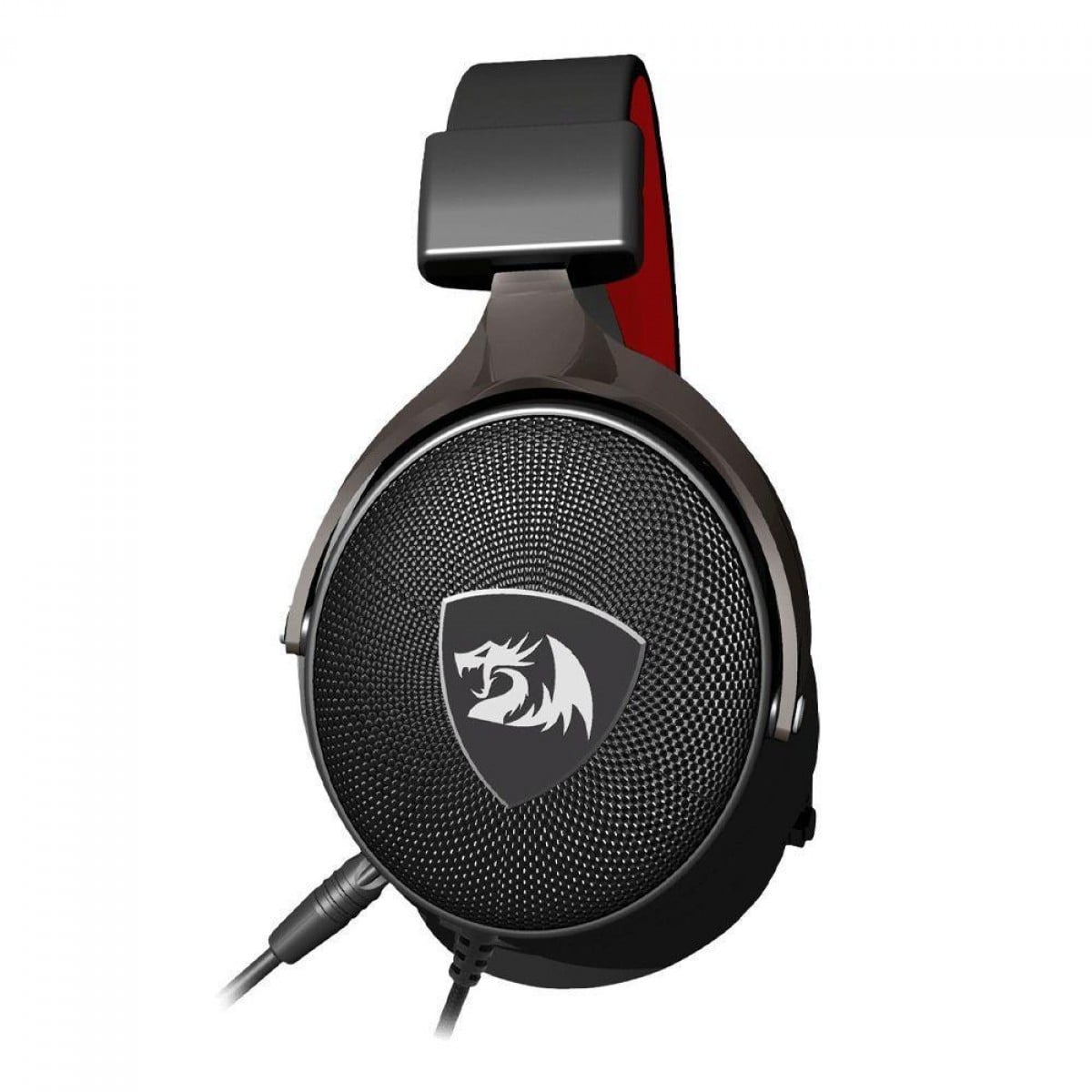 Headset Gamer Redragon Icon 7.1 Surround Drives 50mm USB/3.5MM Preto/Vermelho - H520