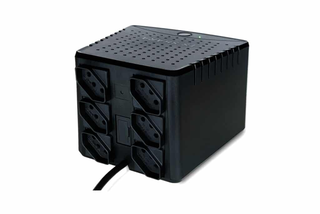 Estabilizador 1000VA Powerest Home Ent. Bivolt Saída 115V 6T 10A - TS Shara