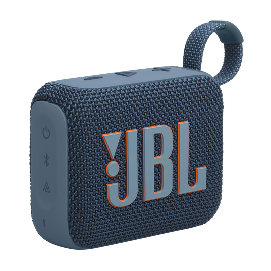 Caixa de Som JBL Go 4 Bluetooth Á Prova D'agua, IP67, 4.2W Azul- JBLGO4BLU