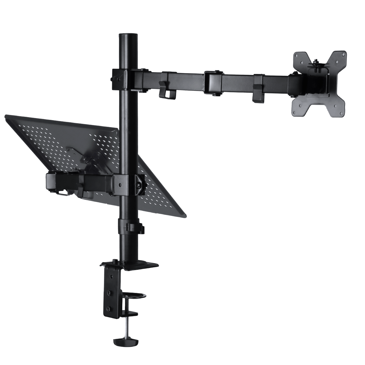 Suporte para Monitor e Notebook com Articulação Dupla SMN500 Preto - Vinik