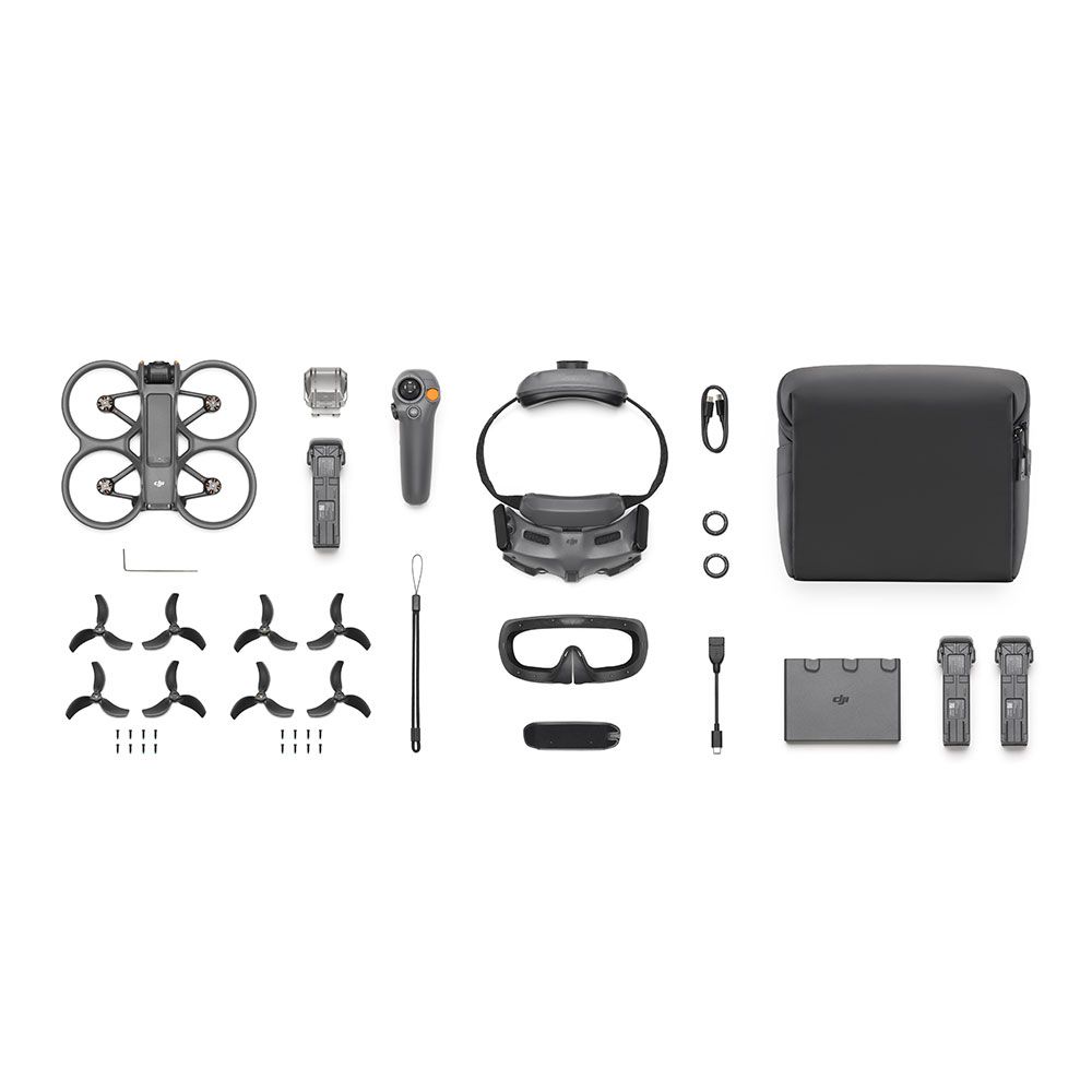 DRONE DJI AVATA 2 FLY MORE COMBO, ATE 13KM, 12MP 4K, 3 BATERIAS - DJI049