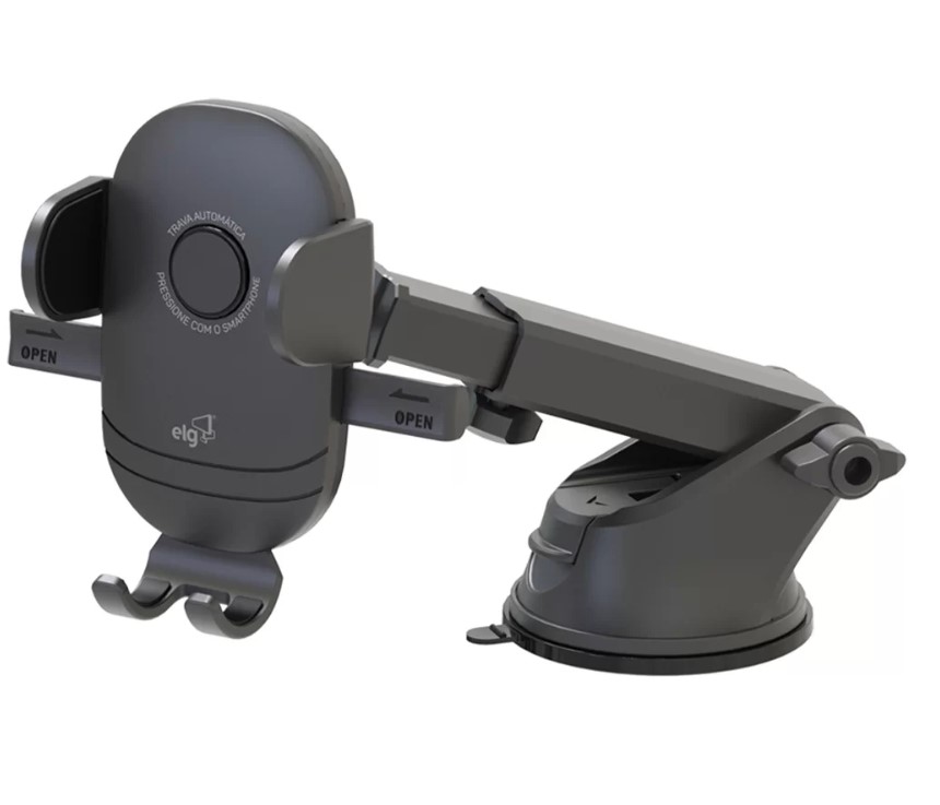 Suporte Veicular ELG com Trava, Tipo Garra com Ventosa - CH358V