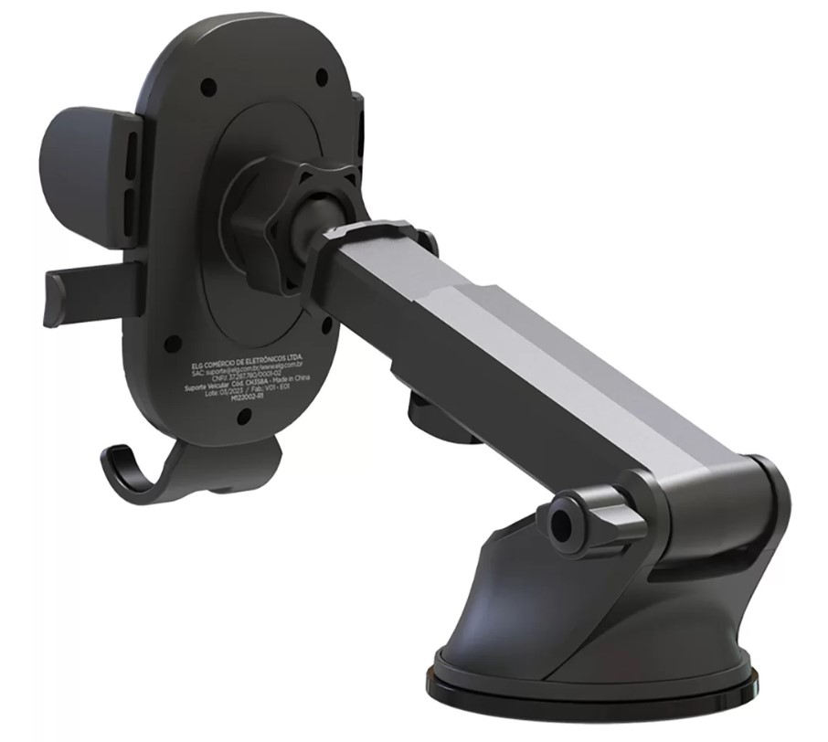 Suporte Veicular ELG com Trava, Tipo Garra com Ventosa - CH358V
