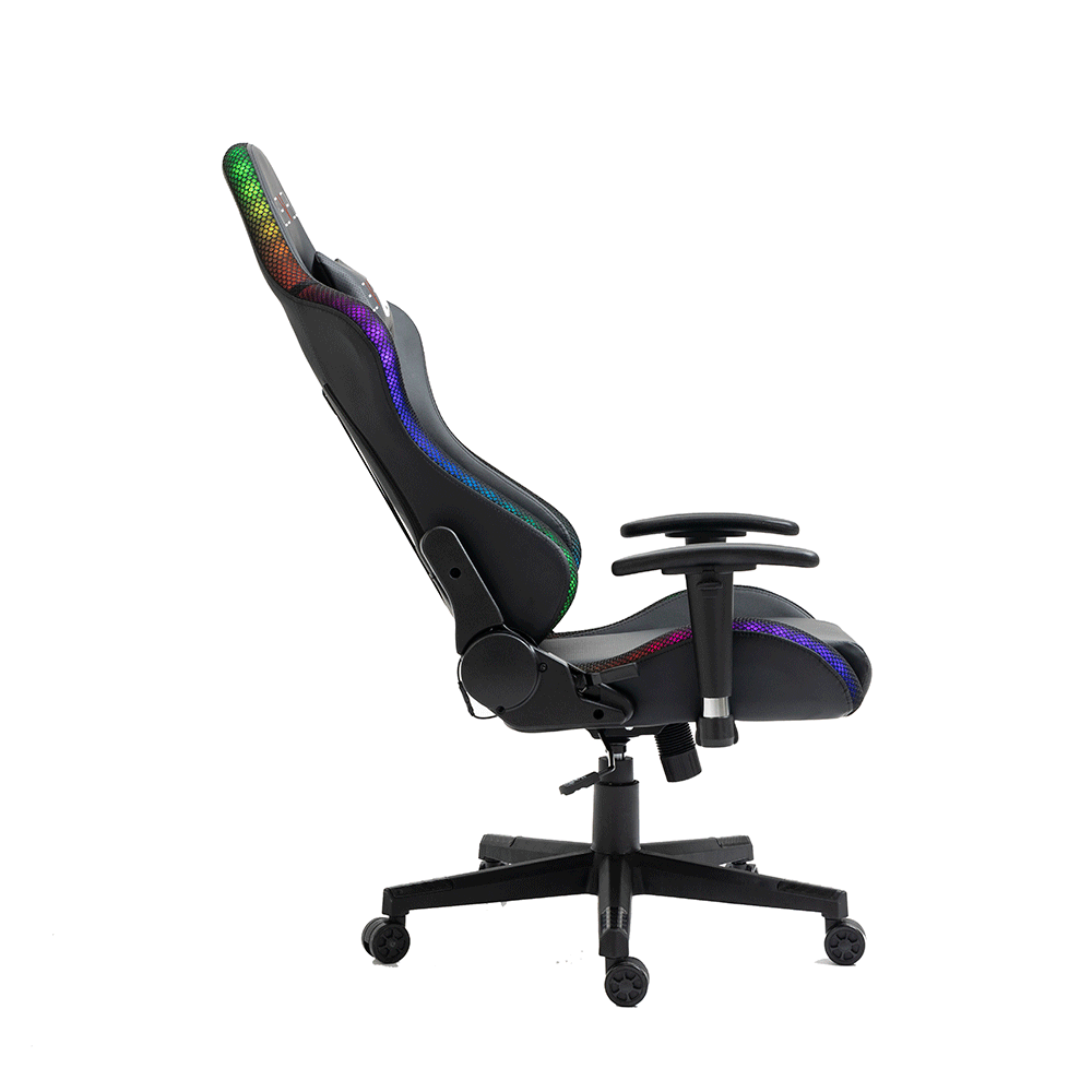 Cadeira Gamer Level LVC06 RGB - Preto