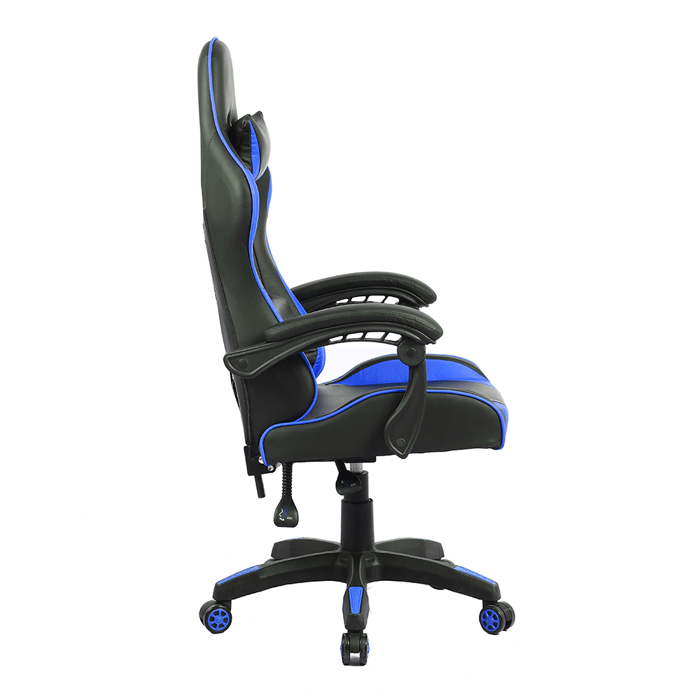 Cadeira Gamer Level LVC01 - Preto e Azul