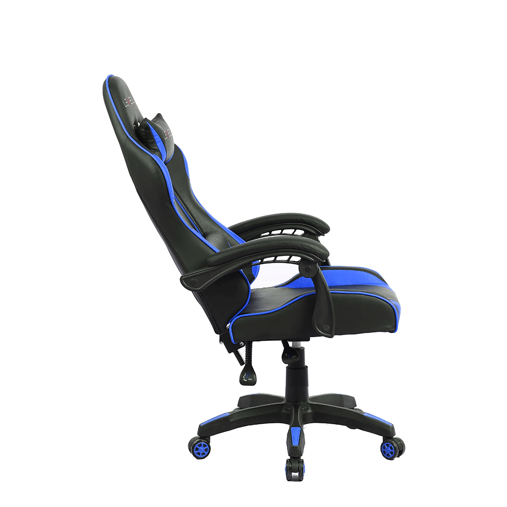 Cadeira Gamer Level LVC01 - Preto e Azul