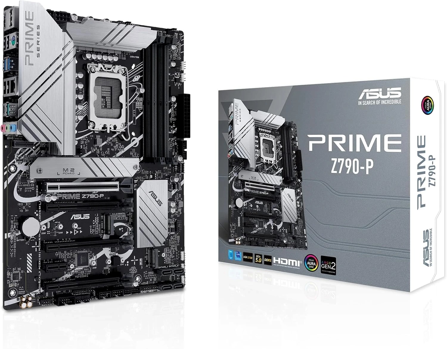 Placa Mãe LGA 1700 ASUS Prime Z790-P ATX, DDR5, M.2, PCI-e 5.0, USB-C, 12/13/14 Gen