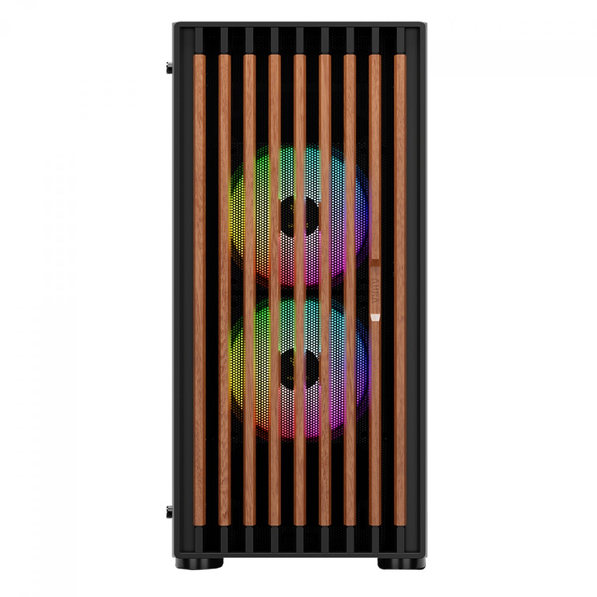 Gabinete Gamer ATX Gamdias Aura GC4, Mid-Tower, Vidro Temperado, sem Fonte, com 3 Fans - Preto