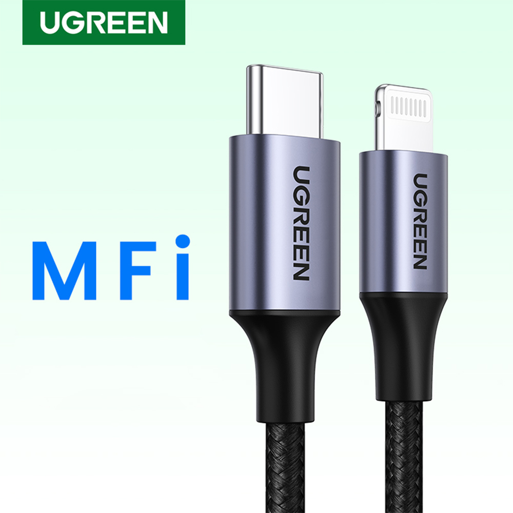 Cabo Tipo USB-C para Lightning UGREEN 2m com Certificado Mfi - UG-60761