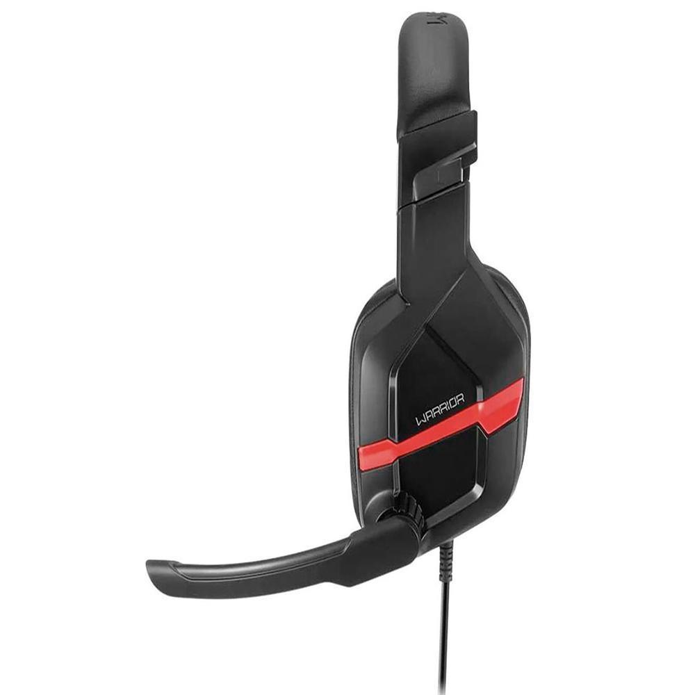 Headset Gamer Warrior Askari PH292, P2, Compatível com PS4, Vermelho e Preto