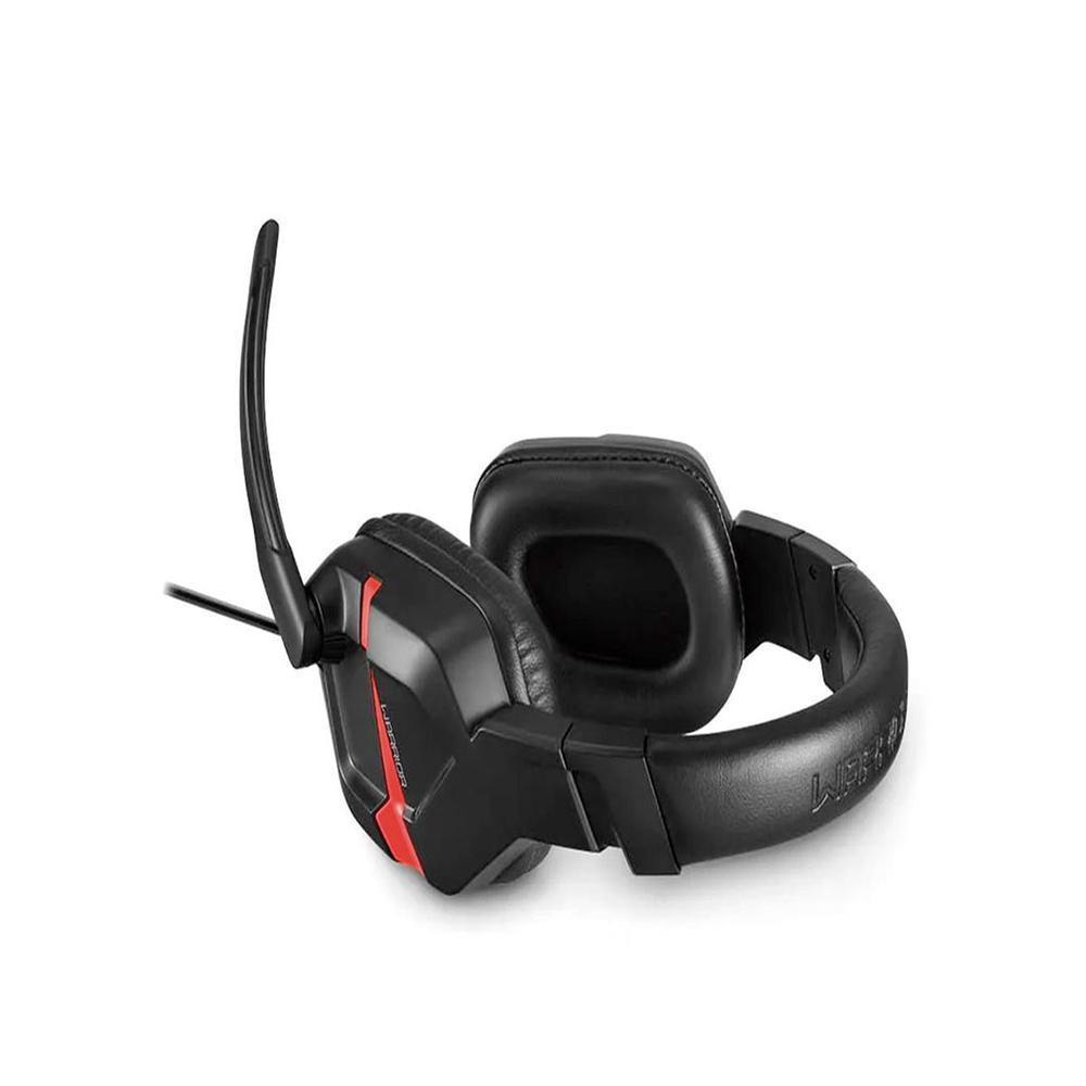 Headset Gamer Warrior Askari PH292, P2, Compatível com PS4, Vermelho e Preto