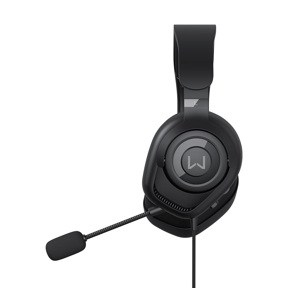 Headset Gamer com Fio Warrior Huginn Preto, PH701