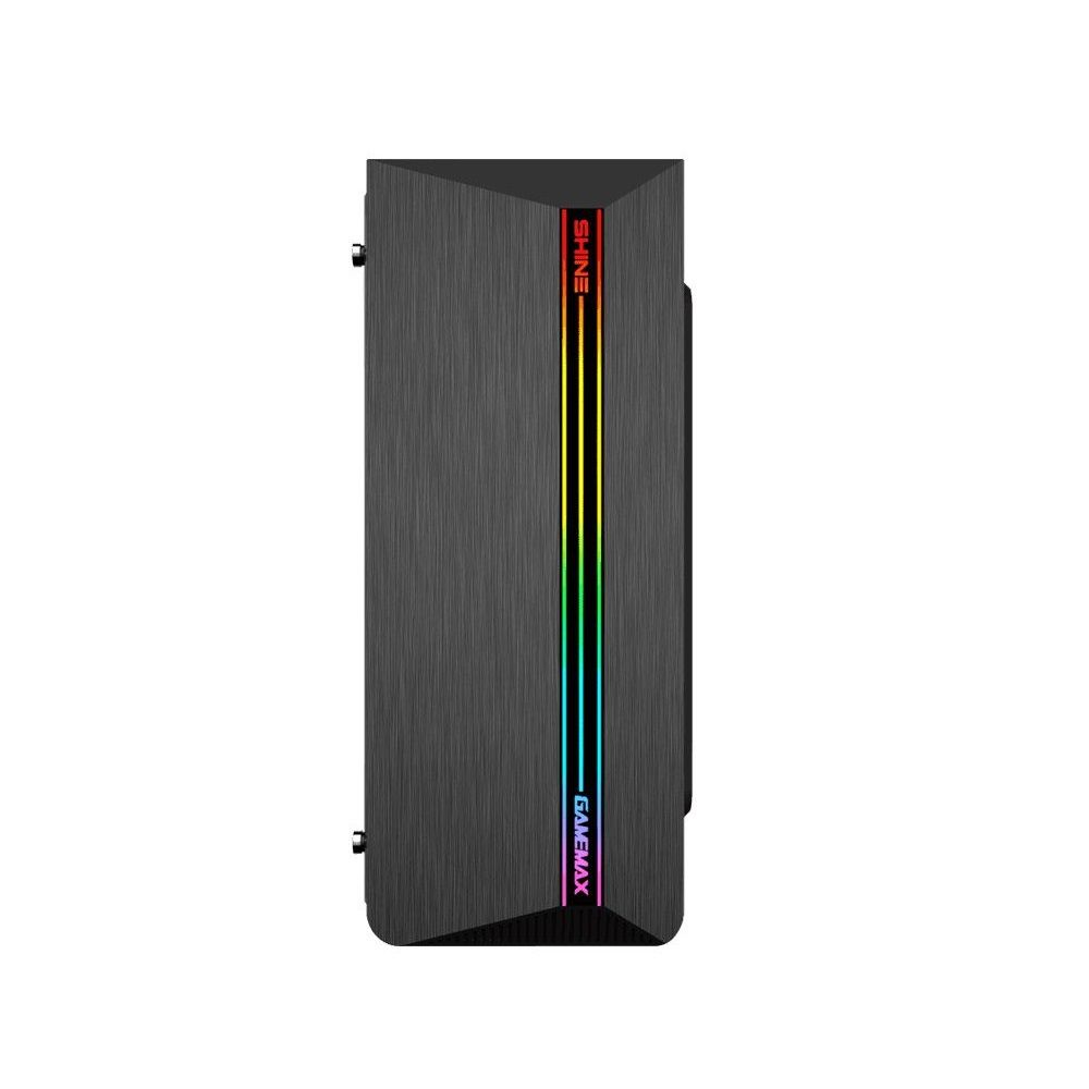 Gabinete ATX Gamer Gamemax Shine G517, Mid-Tower, Vidro Temperado, com 1 Fan sem Fonte - Preto