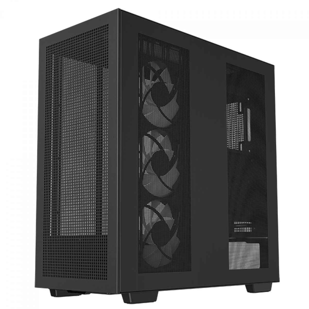 Gabinete ATX Deepcool Morpheus Full-Tower, Vidro Temperado, Monitor Temperatura, sem Fonte, com 3 Fans